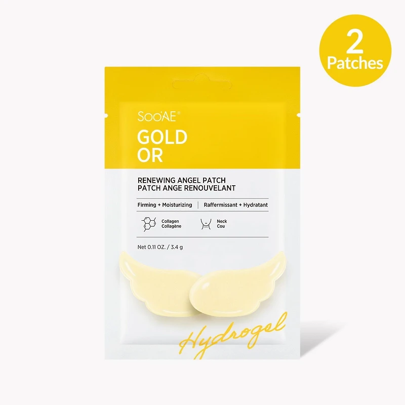 Soo'AE PATCH ANGE RENOUVELANT OR Volume : net 0,11 once. / 3,4g