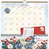 Jardins botaniques 2024 30.48x30.48 CM Note Nook Mur Carré Calendrier, 9781469430232