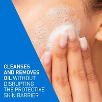 CeraVe Nettoyant Moussant, Gel Nettoyant avec Céramides et Niacinamide pour Peau Normale à Grasse, 562 ml