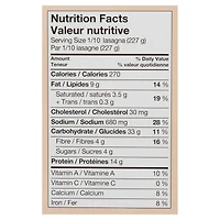 Roman Cheese Roman Lasagna with Meat Sauce And A Blend of Four Cheeses, 2.27 kg