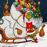 Image Arts French-Language Boxed Christmas Cards (Dr. Seuss's How the Grinch Stole Christmas Grinch and Sleigh), 20 ct.