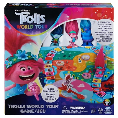 Jeu coopératif Trolls World Tour pour les enfants