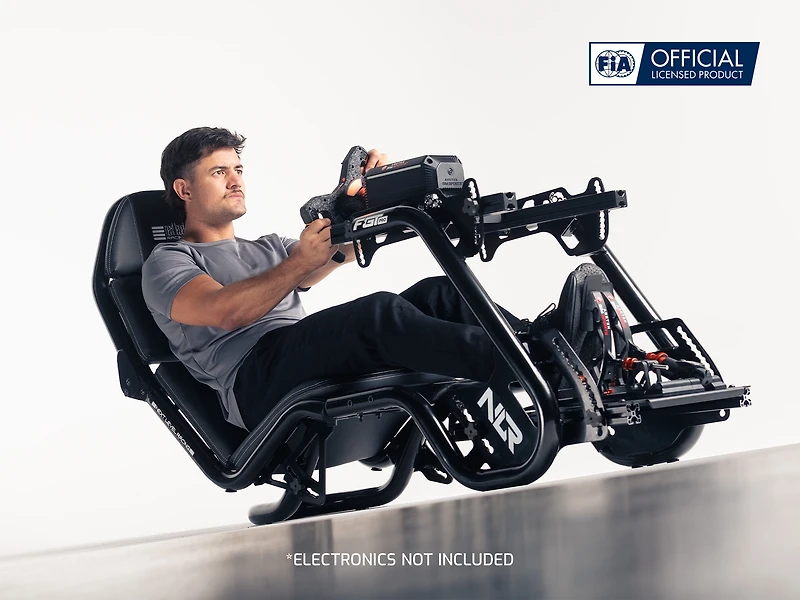 Next Level Racing® F-GT Pro Formula and GT Racing Simulator Cockpit- Black Edition [NLR-R003]
