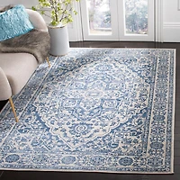 SAFAVIEH Brentwood Jaymz Floral Bordered Area Rug