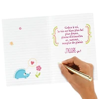 Hallmark Birthday Card for Granddaughter (Unicorn, Cat)