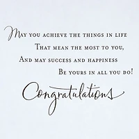 Hallmark Graduation Greeting Card (Success and Happiness)