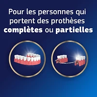 Adhésif sûr pour prothèses Fixodent Ultra Tenue maximale 62 g, paquet de 2