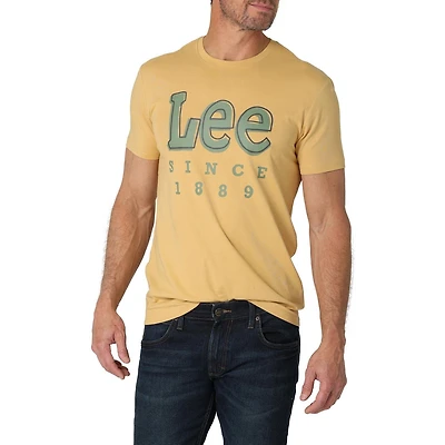 Lee Men's Short Sleeve Logo Tee