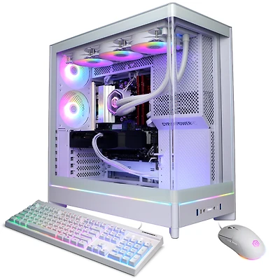 Ordinateur de jeux Cyberpowerpc Gamer Supreme SLC11000CPGV6 avec AMD Ryzen 7 9850X3D