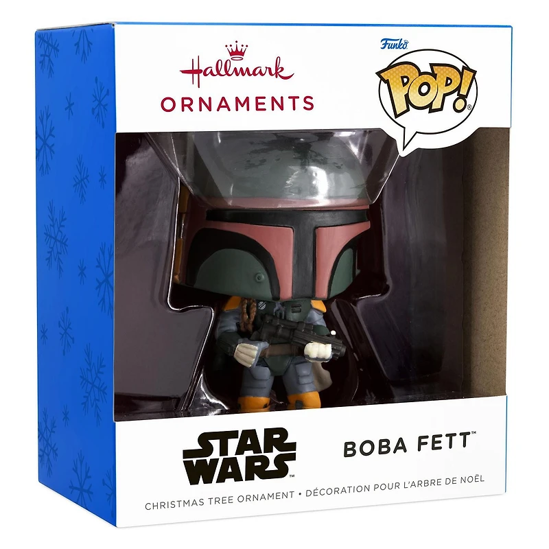 Décoration Hallmark de Noël (Boba Fett, La Guerre des étoiles, Funko POP!)