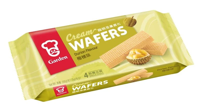 Gaufrettes Garden, durian 200g