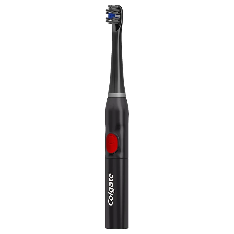 Colgate 360 Advanced Charcoal Battery Powered Toothbrush, 1 Count
