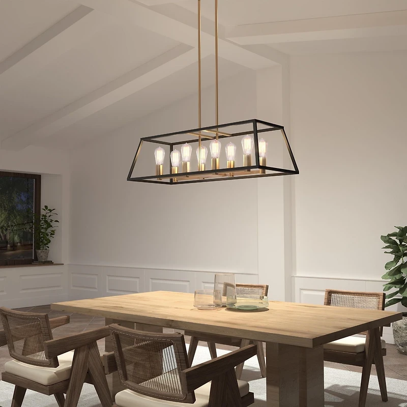 Artika Carter Long 8-Light Chandelier