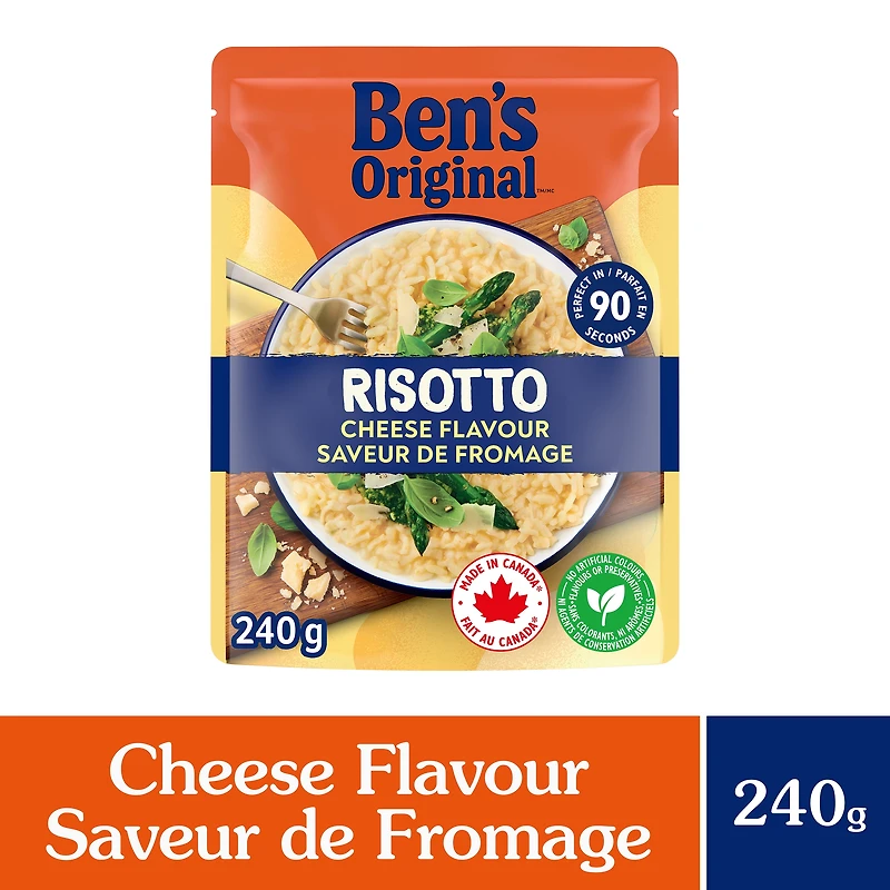 BEN’S ORIGINAL Risotto au Fromage, Sachet de 240g Ben's Original Risotto au Fromage