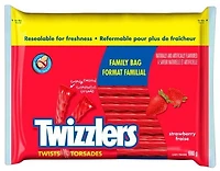 TWIZZLERS Strawberry Twists Candy, Family Bag, 680g