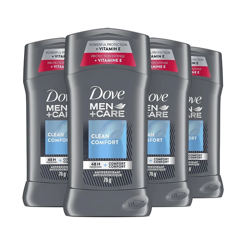 Paquet de valeur Antisudorifique en bâton Dove Men Care Clean Comfort