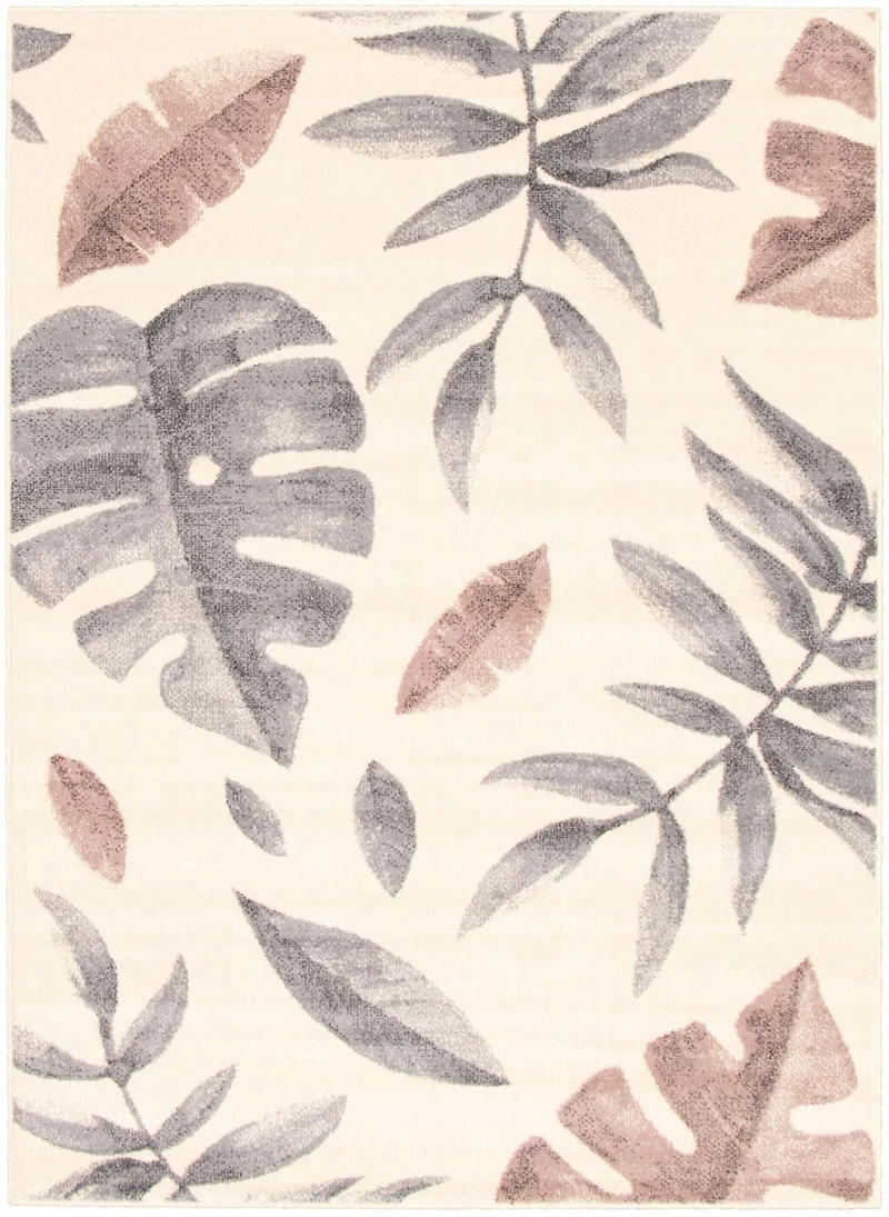 ECARPET Floral Area Rug for Living Room, Bedroom, Nursery, Kids Presly Collection