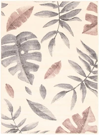 ECARPET Floral Area Rug for Living Room, Bedroom, Nursery, Kids Presly Collection