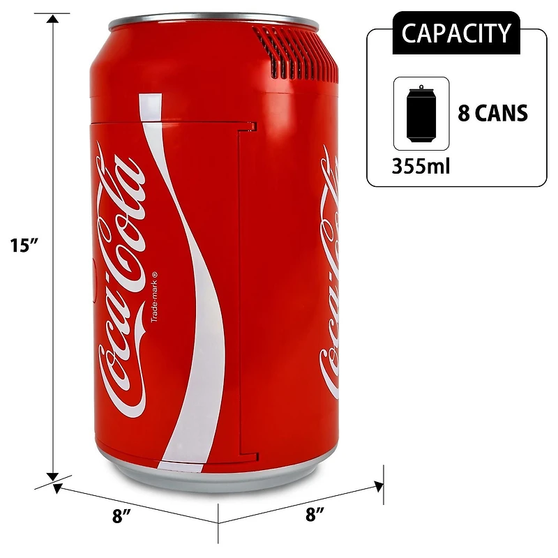 Coca-Cola Can Cooler, refroidisseur portable pour canettes, idéal pour la maison, le bureau et en déplacement