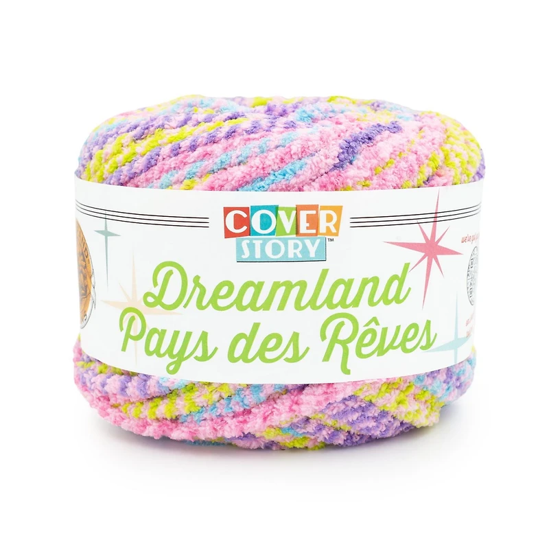 Lion Brand Cover Story™ Dreamland Yarn #6 Bulky Yarn 300g/135m 1 Ball