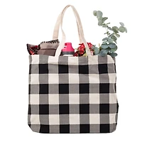 Sac fourre-tout en toile Grand sac réutilisable pour les courses et le shopping avec poignées