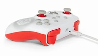 Manette câblée améliorée PowerA pour Nintendo Switch, Mario Blanche