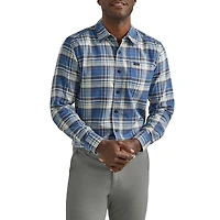 Lee Men's Long Sleeve Plaid Shirt