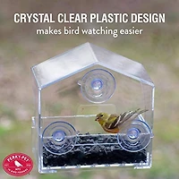 WINDOW BIRD FEEDER, Perky-Pet Window Bird Feeder – 1/2 Lb Capacity