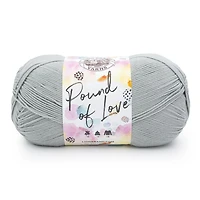 Lion Brand Pound of Love® Yarn Sleet Yarn #4 Medium/Worsted Acrylic Yarn, 454g/ 932m, 1CT