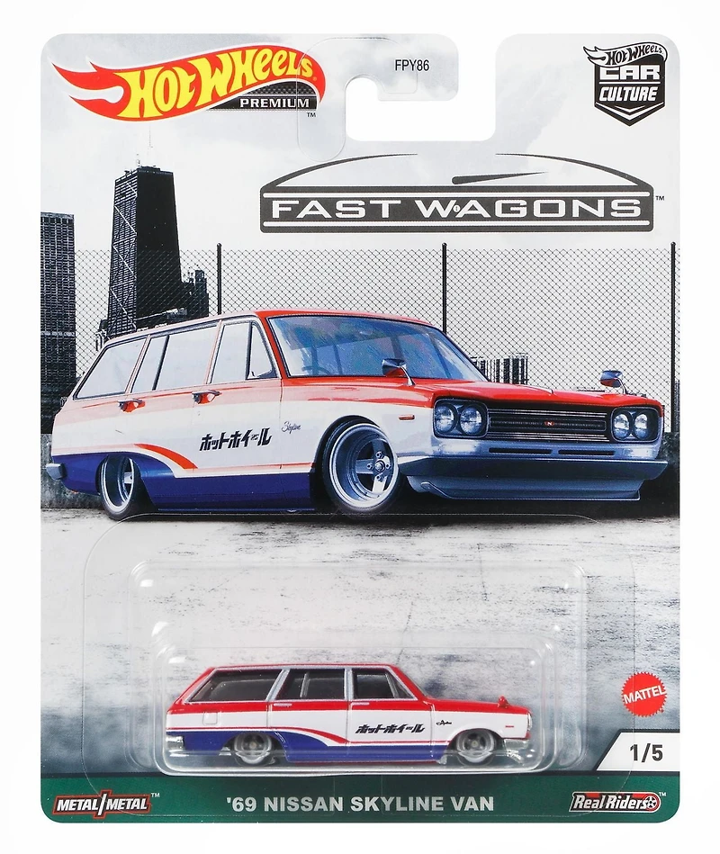 Hot Wheels 69 Nissan Skyline Van Vehicle