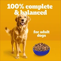 PEDIGREE VITALITY+ Dry Food For Adult Dogs – Roasted Chicken & Vegetable Flavour - Supports Strong Bones and Healthy Teeth – With Calcium 8kg
