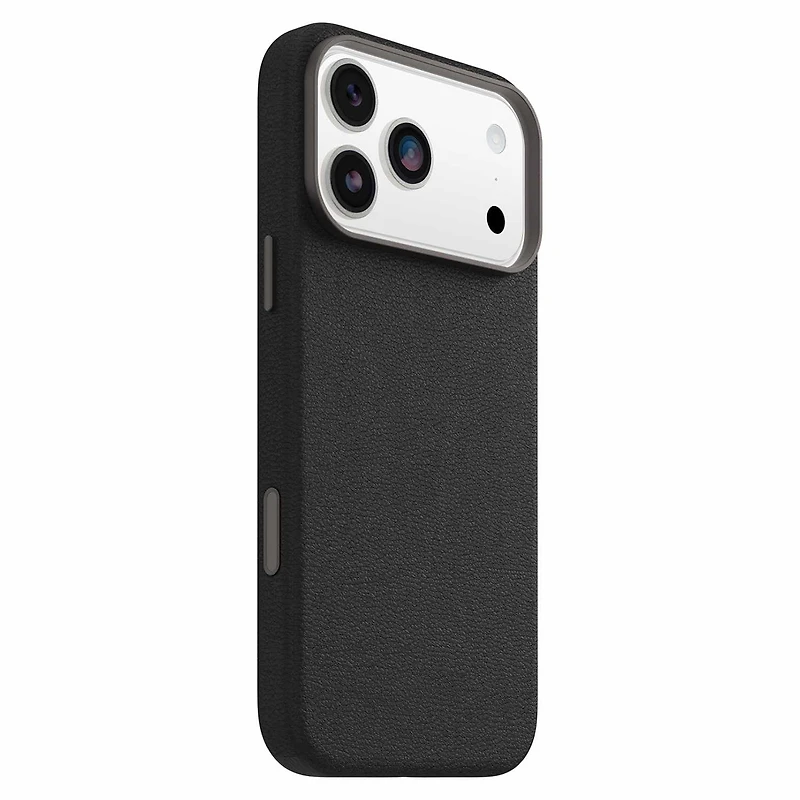 OtterBox Symmetry Cactus Leather MagSafe Case w/Camera Control Noir Ash (Black) for iPhone Air