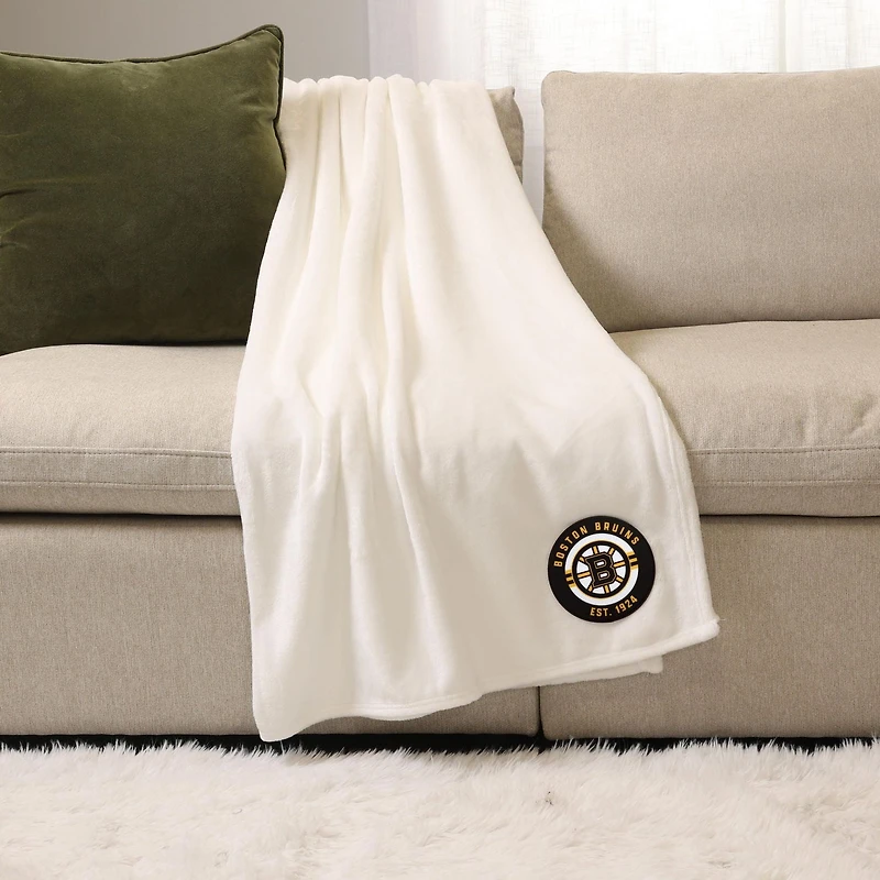 NHL, NBA, MLB White Sports Throw Blanket