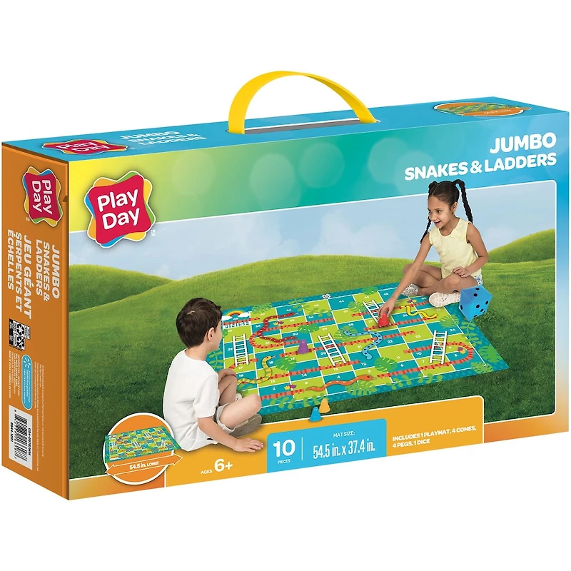 Jumbo Snakes & Ladders