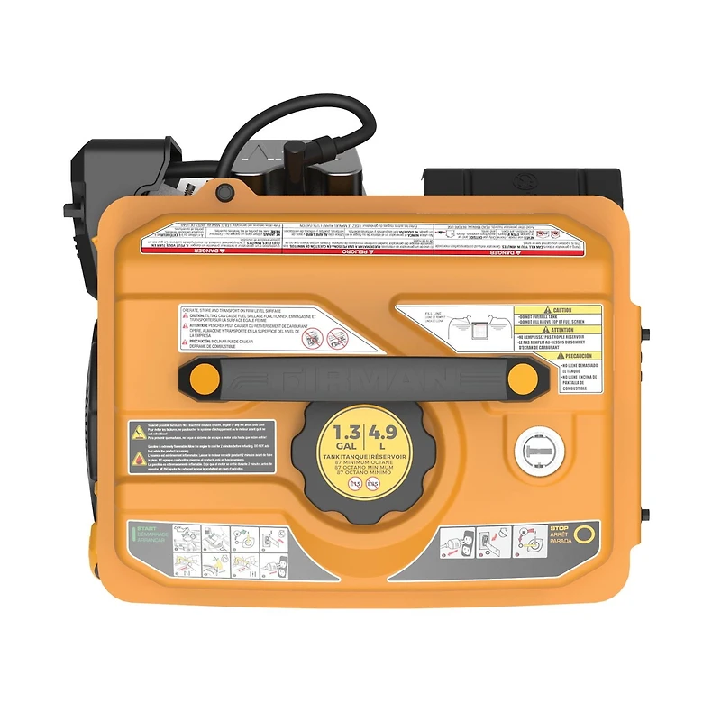 Firman Power Equipment P01001 Gas Powered 1300/1050 Watt Portable Generator