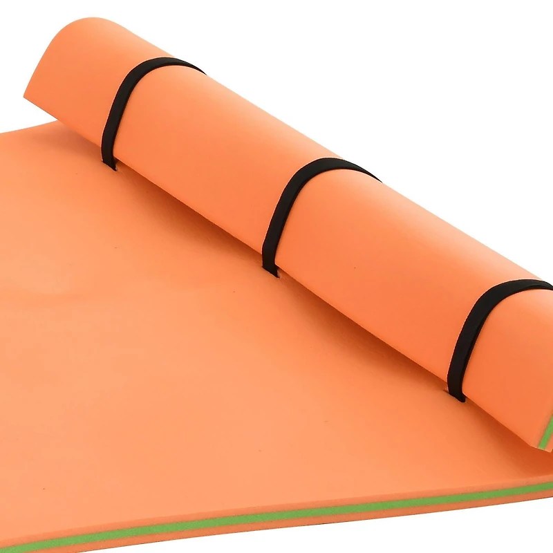 Soozier Floating Roll-Up Water Mat Float Pad for Lake Pool Beach Sea Ocean