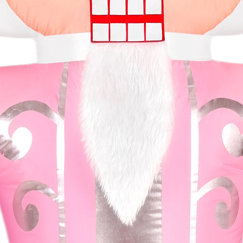 8FT PINK NUTCRACKER
