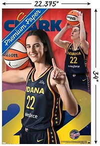 WNBA Indiana Fever - Caitlin Clark 24 Wall Poster