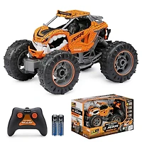 New Bright 1:18 Scale Polaris “Angry” RZR Radio Control Monster ATV, 61875U, 1:18 RC Polaris Monster ATV