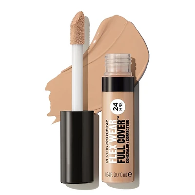 Revlon ColorStay Flex Wear Full Cover™ Concealer, 24HR wear, Non-creasing, 0.34 fl oz.