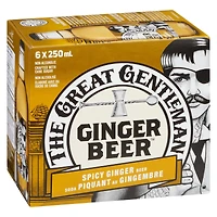 The Great Gentleman Soda Piquant au Gingembre 6x250ml