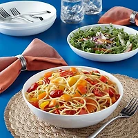 Corelle Winter Frost White 40 oz Glass Meal Bowl