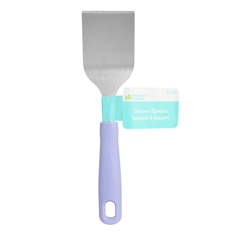 Way to Celebrate Dessert and Brownie Spatula, Purple