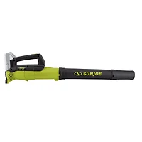 Sun Joe 24V-TB-LTE 24-Volt iON+ Cordless Compact Turbine Jet Blower Kit, 100-MPH, 280-CFM, W/ 2.0-Ah Battery and Charger