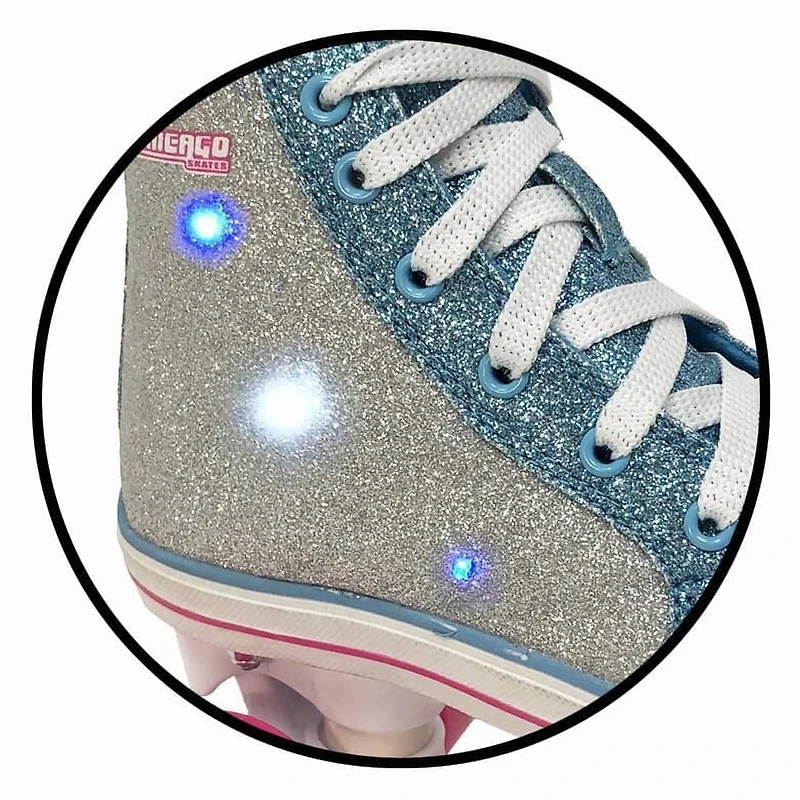 Fashion AllStar Quad Rollerskate, Size J13