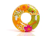 INTEX Orange Flower Transparent Pool Tube, 38 in.