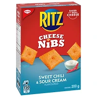 Craquelins Au Fromage Ritz À Saveur De Chili Doux Et De Crème Sure