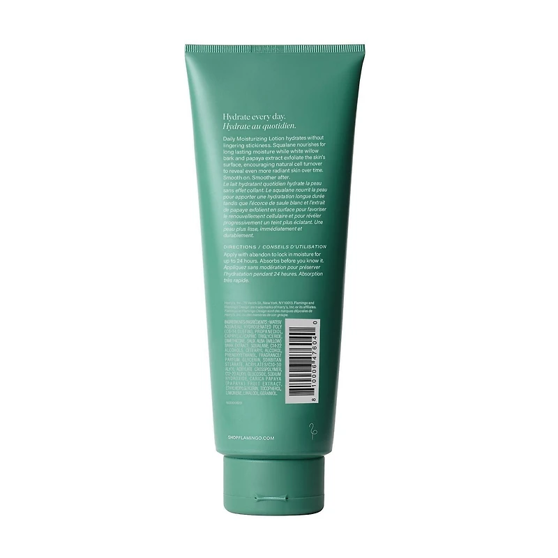 Lotion hydratante quotidienne Flamingo – 296 ml