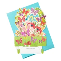 Carte en relief, Paper Wonder de Hallmark (Fleurs et papillons) pour la fête des Mères, le printemps, les fêtes, « Je pense à toi », félicitations, ou les autres occasions