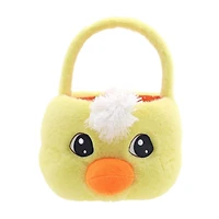 Way To Celebrate Chubby Cheek Chick Plush Basket